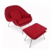 Womb Chair Red Cashmere Wool